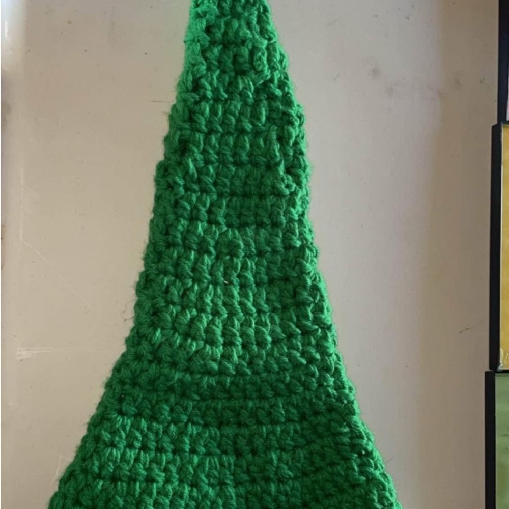Handmade Green Crochet Hat